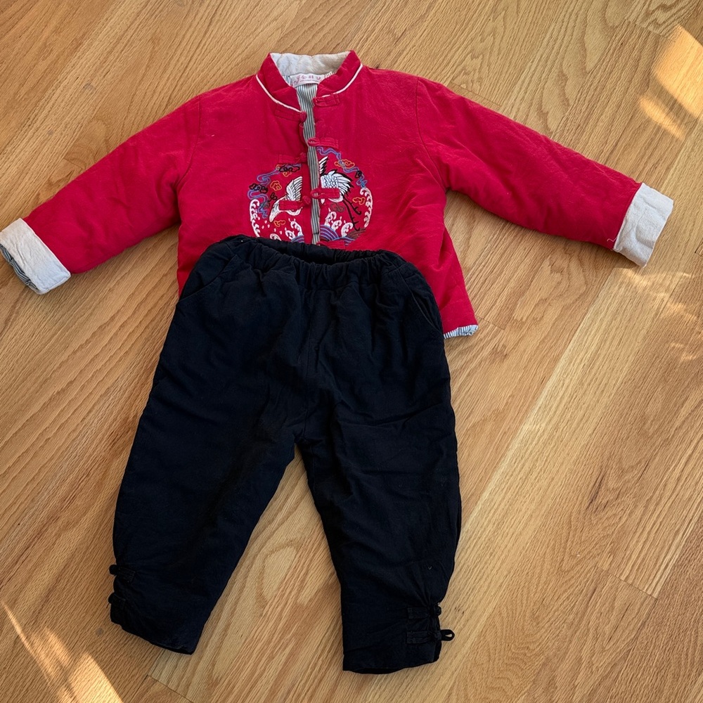 Padded Holiday Outfit